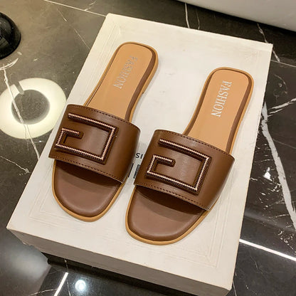 Casual Flat Bottom Wear Slippers