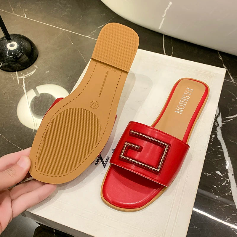 Casual Flat Bottom Wear Slippers