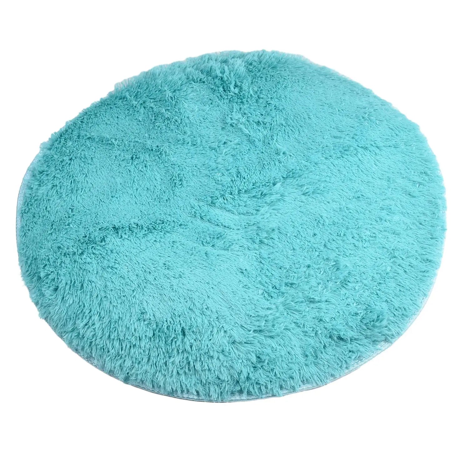 1pc home Rugs Large Shaggy Rug Round Mat