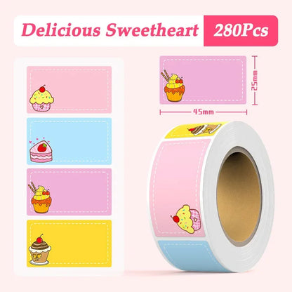 Cartoon sticker marking waterproof and tear resistant sticker