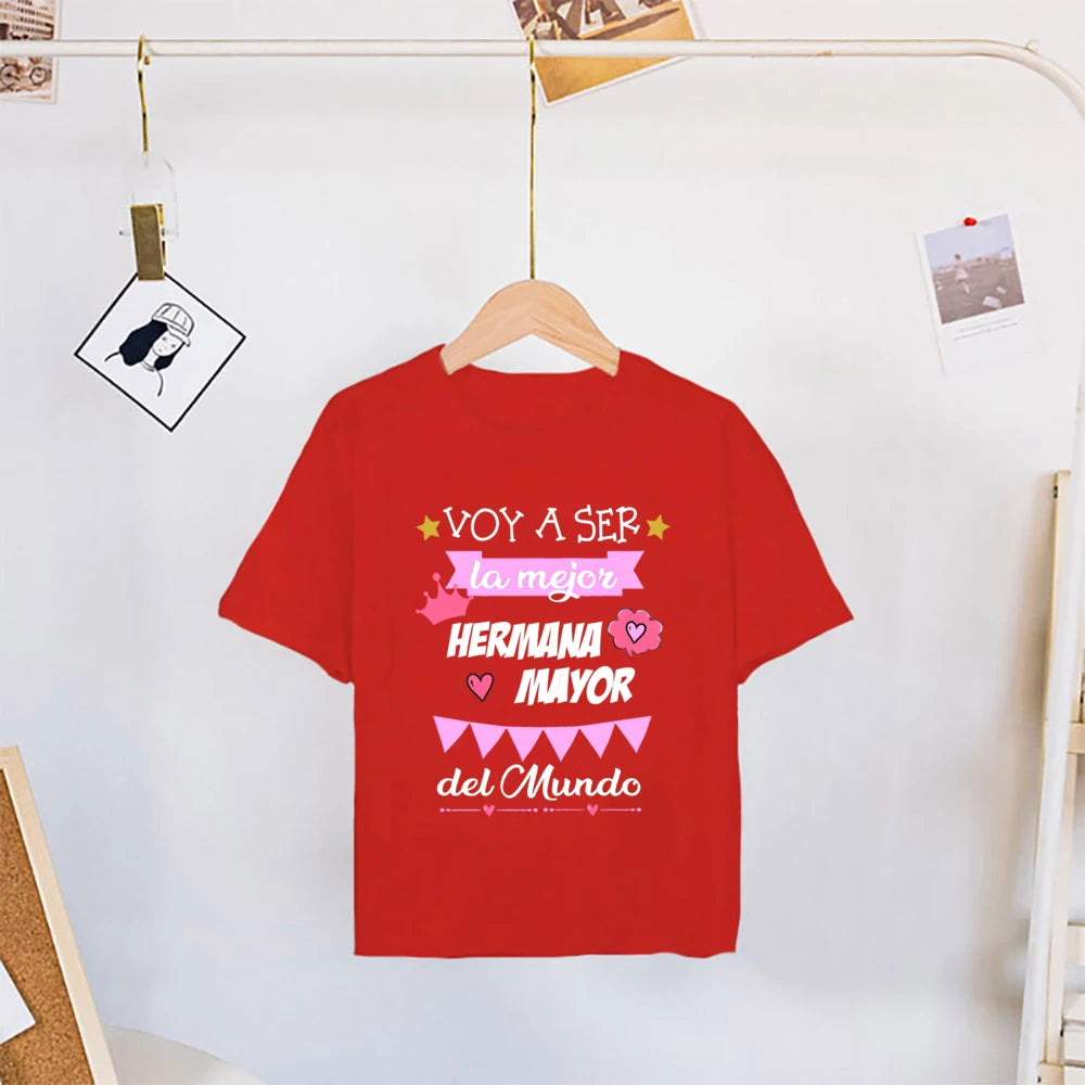 Short Sleeve Big Sister T-shirt