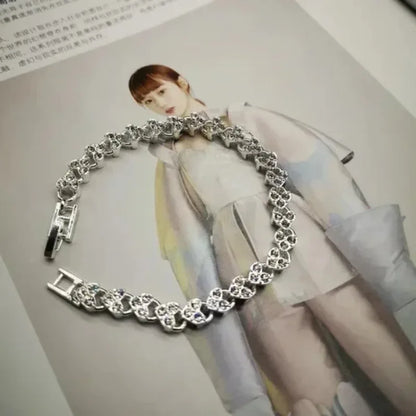 DANA Hip Hop Style Stainless Steel Round Bracelet