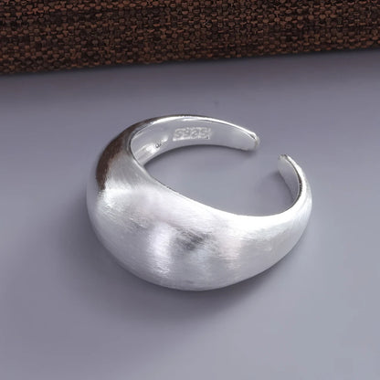 DANA 925 Sterling Silver Arched Wide Ring