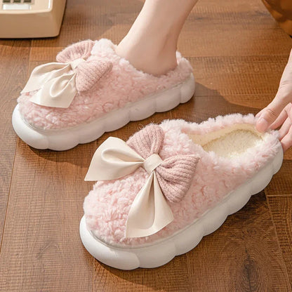 Winter Warm Fur Slip Soft Slippers