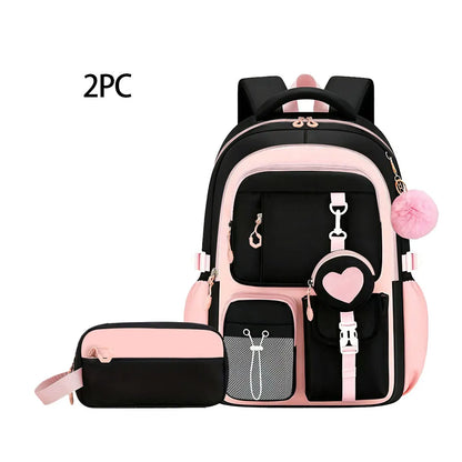 Children School Bags For Girls Orthopedic Backpack