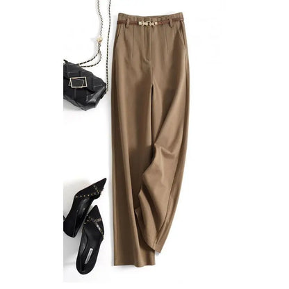 Korean High Waist Loose Wide Leg Pants