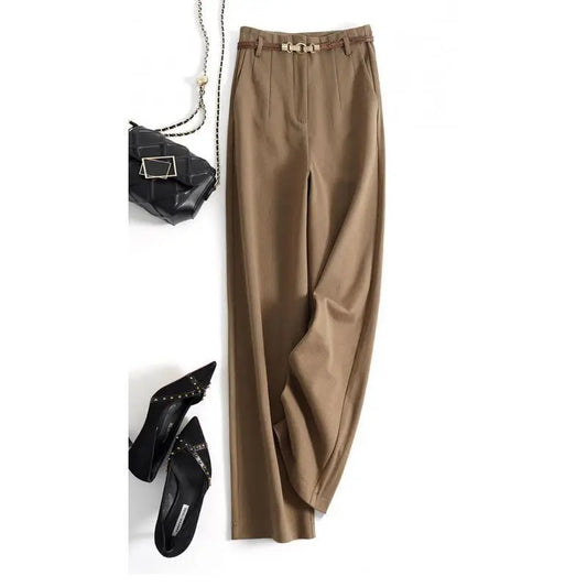 Korean High Waist Loose Wide Leg Pants