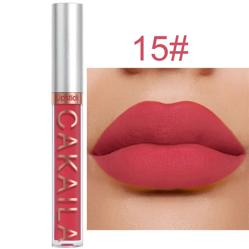 🎁 Waterproof Matte Velvet Lip Glaze Lipstick (100% off)