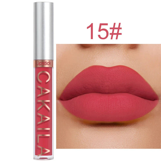🎁 Waterproof Matte Velvet Lip Glaze Lipstick (100% off)