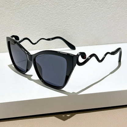 Casual Cateye Waist Chain Glasses