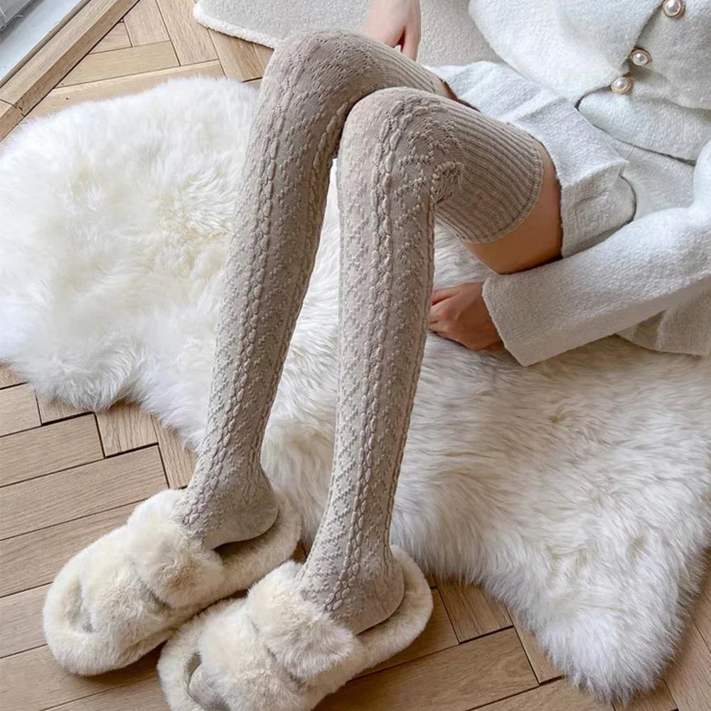 Knee High Thicken Warm Thigh Socks
