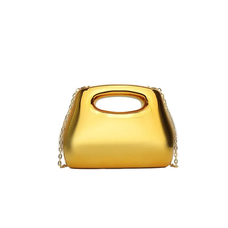 DANA Golden Acrylic Hobo Bags