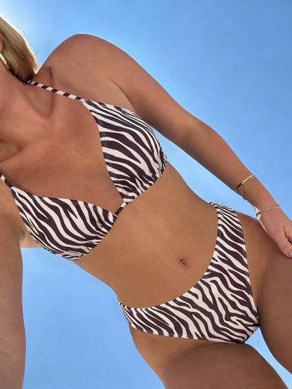 Sexy Leopard Print Bikini Set