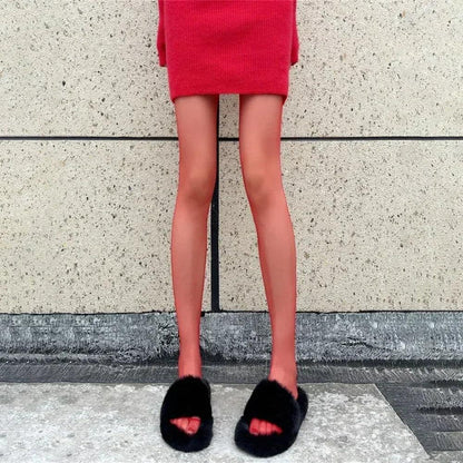 Red Sexy Slim Elegant Socks