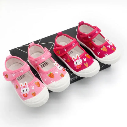 Canvas Soft Running Sneakers