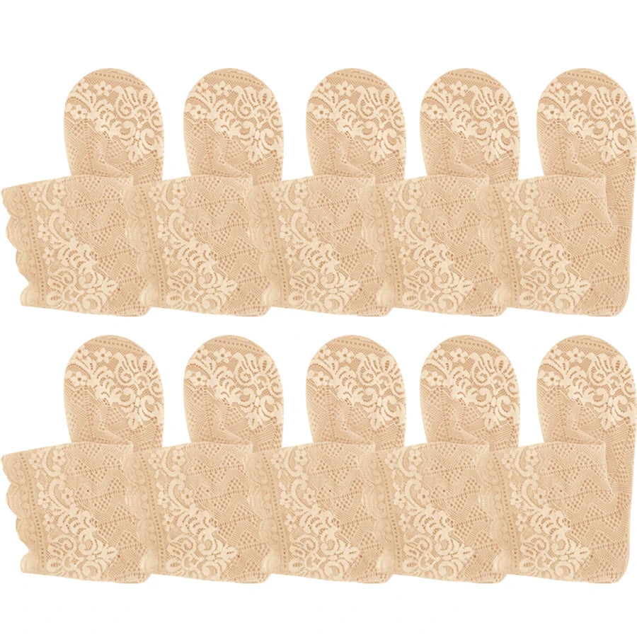 Lolita Invisible Lace High Quality Transparent Stretch Elasticity  Thin Short Socks