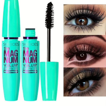 Mascara Thickening, Lengthening, Curling, Waterproof Liquid Fiber Mascara