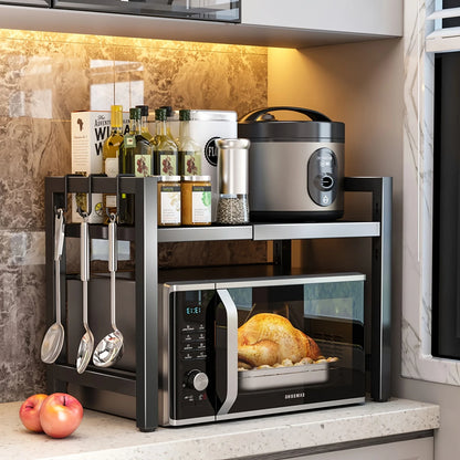 Expandable Microwave Shelf Microwave Holder