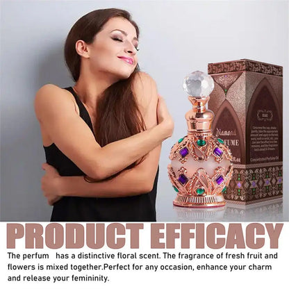 Perfume de rosa árabe, jazmín y vainilla