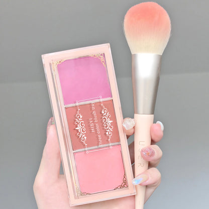 Three color blush tray makeup