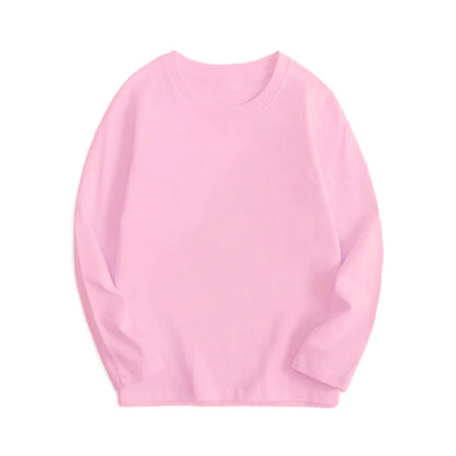 7 Colors Spring Long Sleeve Tees T-shirt Cotton  Base Coat