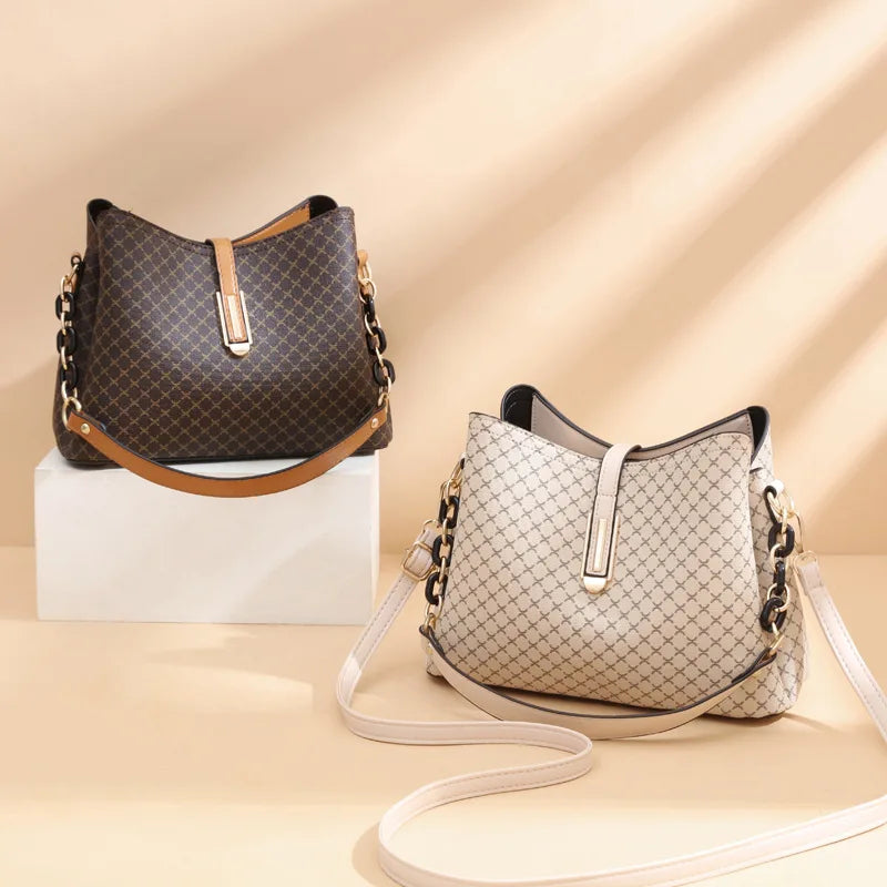 Vintage Tassel Designer Messenger Bag High Quality PU Leather Shoulder Bag