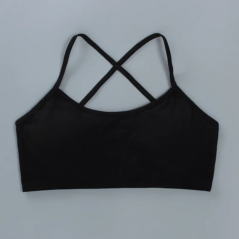1pc Teenage Girls Tops Cotton Soft Underwear