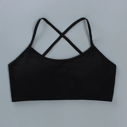 1pc Teenage Girls Tops Cotton Soft Underwear