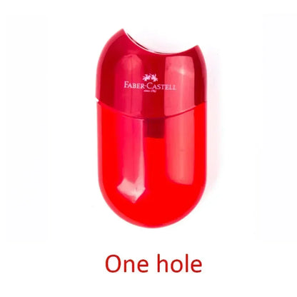 Double Hole and One Hole Pencil Sharpener Transparent