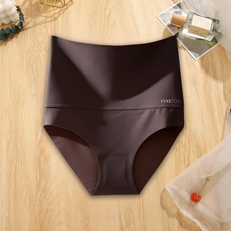 Seamless High Waist  Abdomen Hip Lift Briefs Body Shaping Lingerie