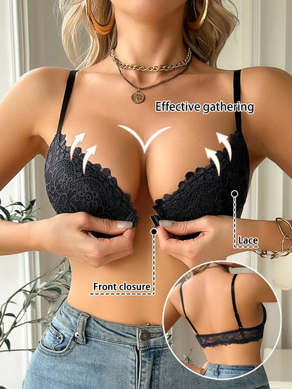 Bestseller Lace Bra Sexy Front-Clasp Push-Up Bra Sexy Lingerie