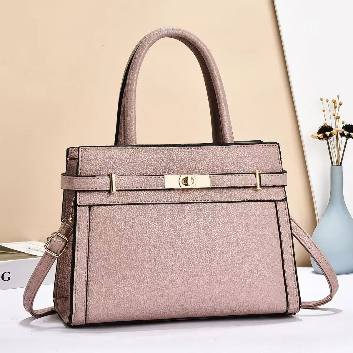 Genuine Leather Large Capacity Handbag