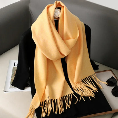 Scarf Warm Thicken Cashmere Shawl Scarves