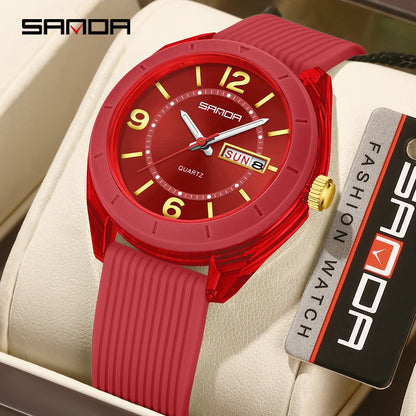 DANA Night Light Waterproof Quartz Watch