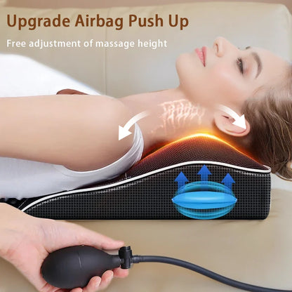 Electric Cervical Pillow For Neck Airbag Traction Massager