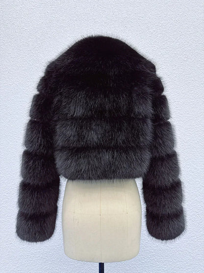 Faux Fur Outerwears Coat