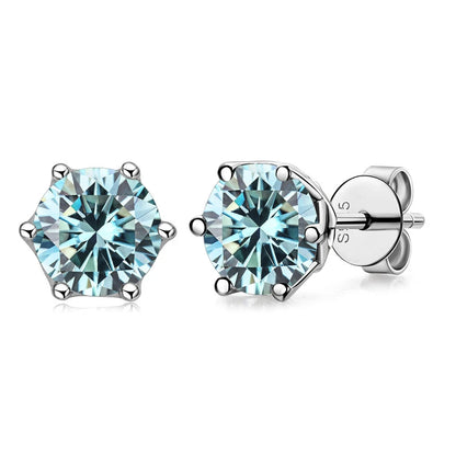 DANA 1/2/4CT VVS Russian Diamond Earrings