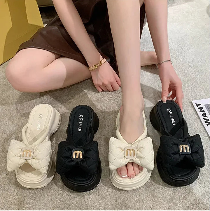High Heels Leisure flower Slipper
