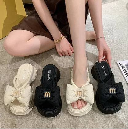High Heels Leisure flower Slipper