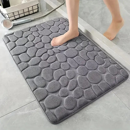 3D Non Slip Bathroom Mat Bath Quick Drying