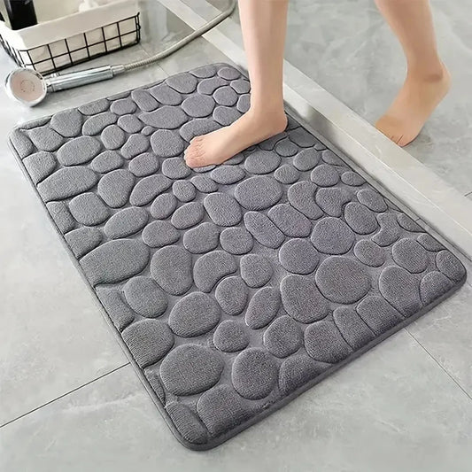 3D Non Slip Bathroom Mat Bath Quick Drying