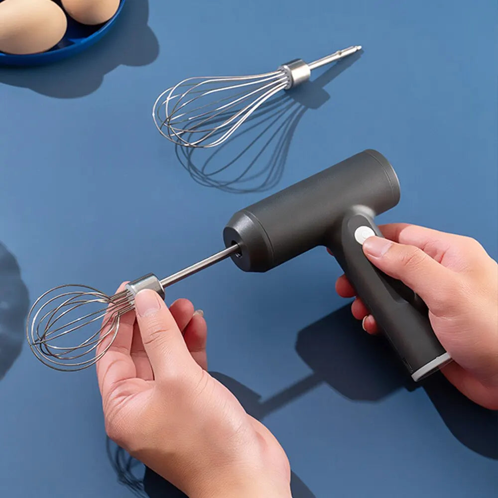 1 PCS Wireless Electric Food Mixer Portable 3 Speeds