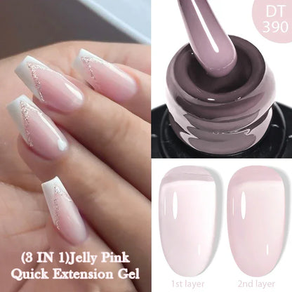 7ml Red Series Gel Nail Polish Glitter