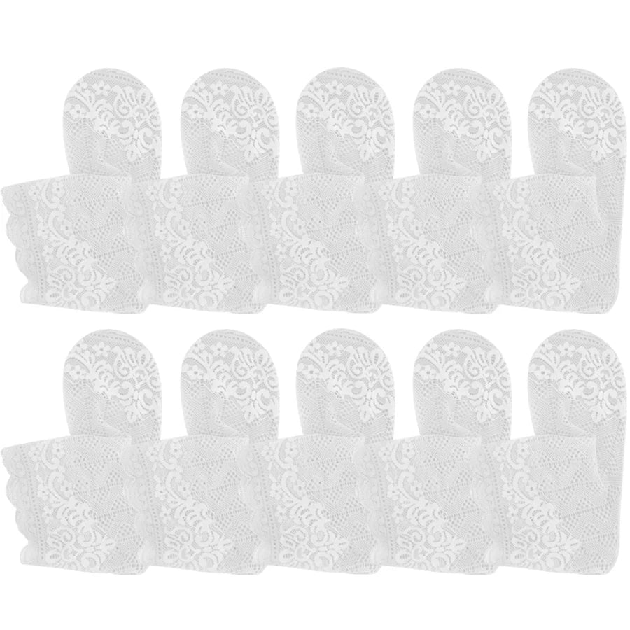 Lolita Invisible Lace High Quality Transparent Stretch Elasticity  Thin Short Socks