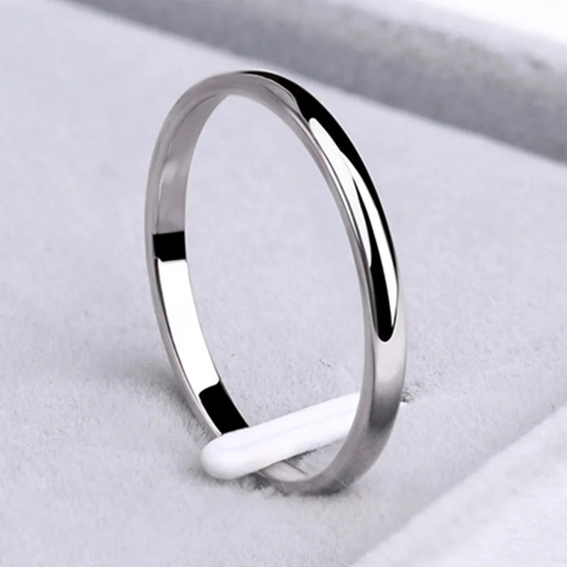 Scrub Titanium Steel Rings