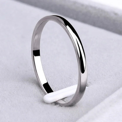Scrub Titanium Steel Rings