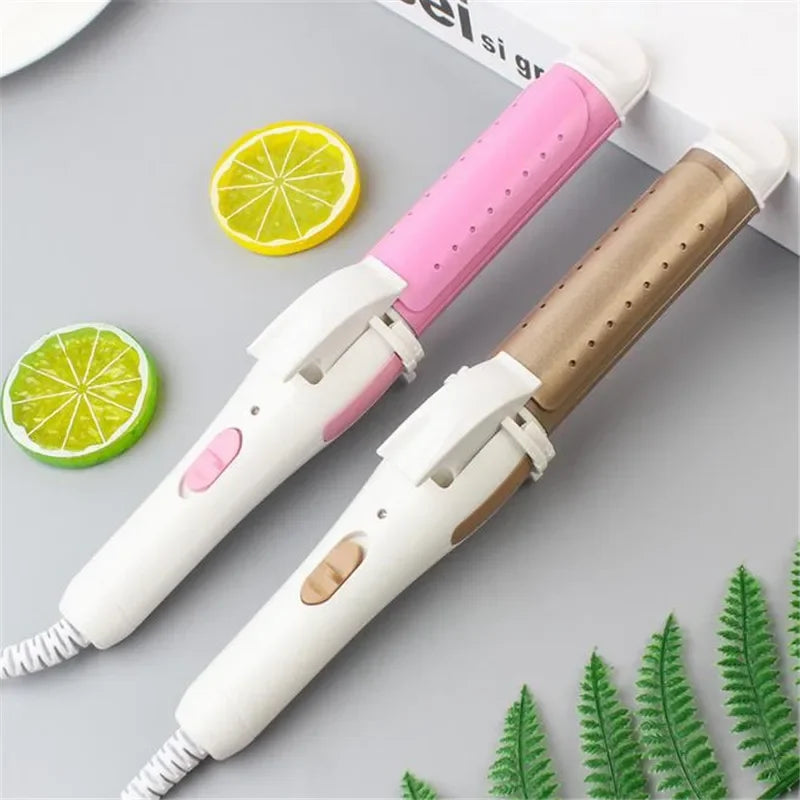 3 In 1 Gold Ceramic Hair Curling Iron Hair