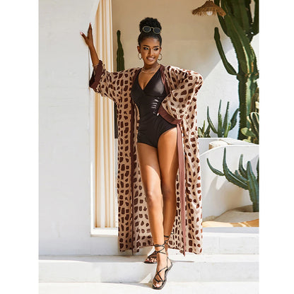 Swimsuit Beach Cover Up dress Sleeve Kaftan Beach Bikinis Cover