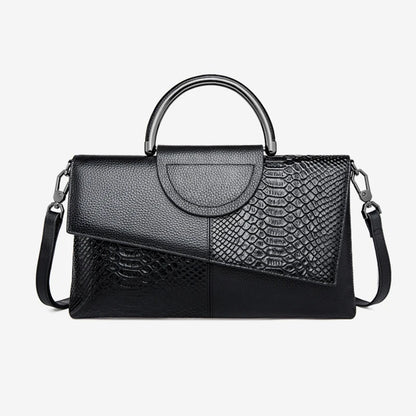 PU Synthetic Leather Alligator Bag