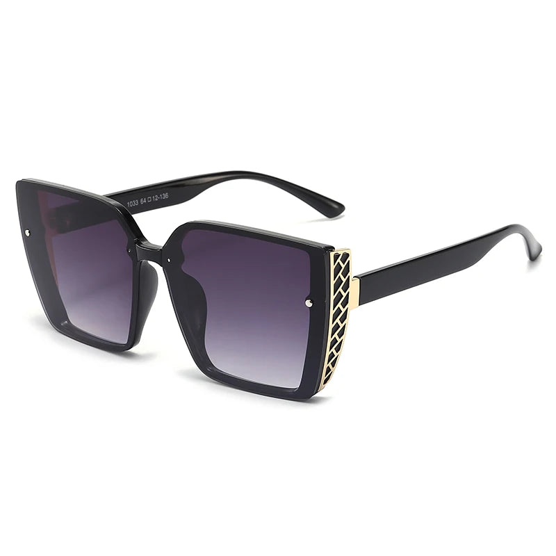 Large Frame High-end Ultraviolet Sun Protection Sunglasses